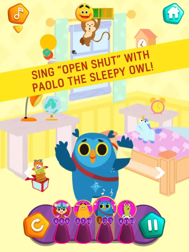 KinToons - Nursery Rhyme DJ iPad  Screenshots